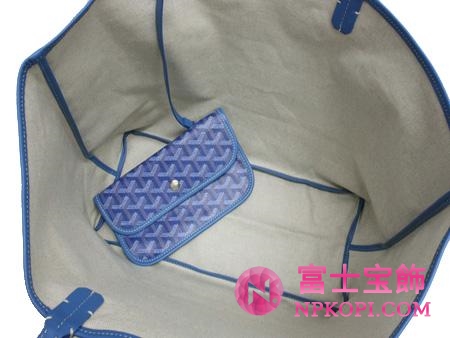 ゴヤールトートバッグ『サンルイPM』（ブルー）AMALOUISPM10-BLEU-CIEL